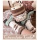 Mademoiselle Pearl Cupcake Chocolate Cake Socks(Reservation/Full Payment Without Shipping)